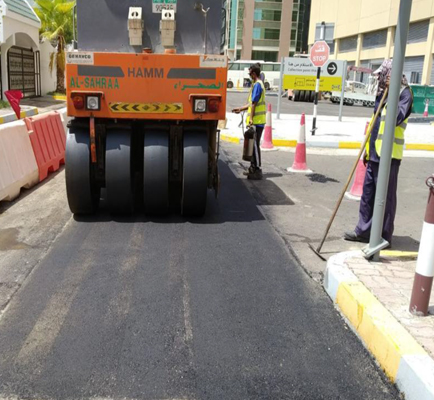 Maintenance Works & Repairs to Deformations of Internal Roads